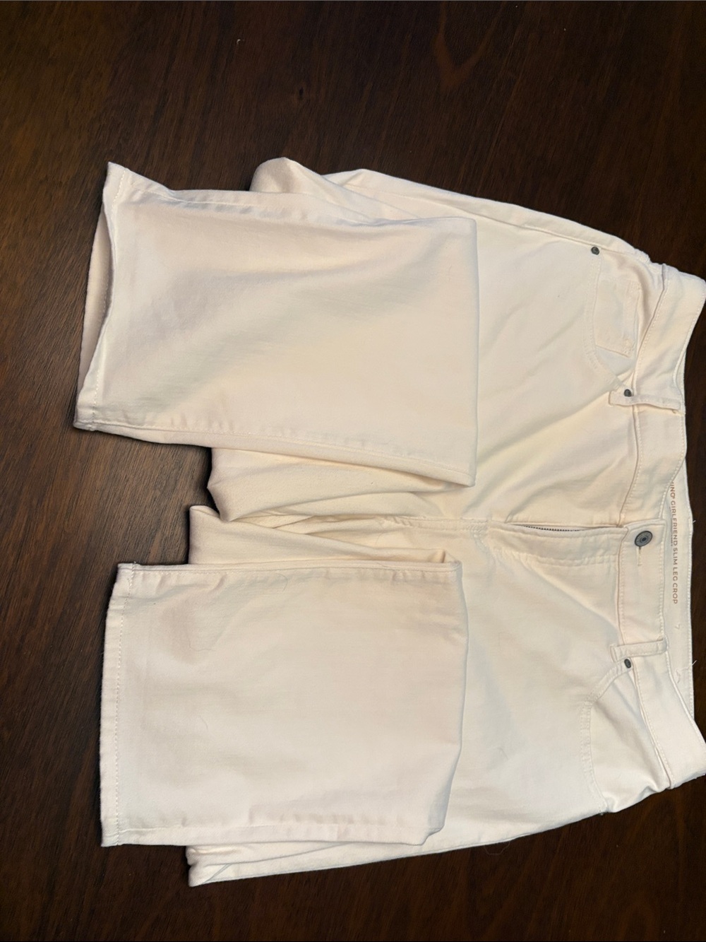 Chicos White Girlfriend Slim Leg Jeans 16 - Picture 3 of 4